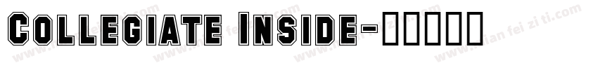 Collegiate Inside字体转换